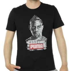 PUMA Blank Balotelli Men Tee Herren T-Shirt 748326 03 Schwarz