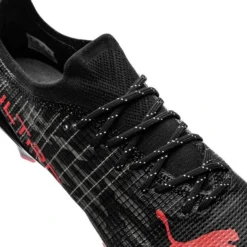 PUMA Ultra 1.3 FG/AG Eclipse - Schwarz/Rot/Asphalt -HEXA KLEIDUNG SHOP 9e0e1cb93fd5