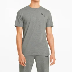 PUMA Herren ESS Essential Small Logo Tee T-Shirt Übergröße Grau Bis 4XL -HEXA KLEIDUNG SHOP a831af422e827231a60e4faafa3adc43