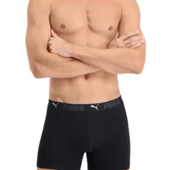 PUMA Boxershorts Herren 2er Pack Sport Aus Organischer Baumwolle / Unterwäsche Männer (S - XL) -HEXA KLEIDUNG SHOP abb31417472241b8b58ee06c0753e618