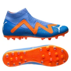 PUMA Future Match + Laceless MG Supercharge - Blau/Weiß/Orange