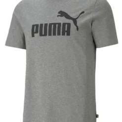HEXA KLEIDUNG SHOP 7 PUMA Herren Essentials No.1 Logo Tee T-Shirt 586666 Grau
