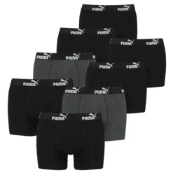 8 Er Pack Puma Boxer Boxershorts Herren Unterwäsche Sportliche Retro Pants