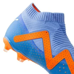 PUMA Future Match + Laceless FG/AG Supercharge - Blau/Weiß/Orange -HEXA KLEIDUNG SHOP cf57802f715d