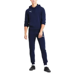 PUMA Herren TeamGOAL 23 Casuals Hoody Sweatshirt Pullover 656580 Dunkelblau -HEXA KLEIDUNG SHOP e8458a794f6485c468531f160ee46e91