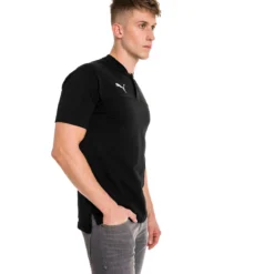 PUMA Herren CUP Casuals Polo Shirt Schwarz 656036 03 -HEXA KLEIDUNG SHOP f96f216c7e91ce58d731f24829763339