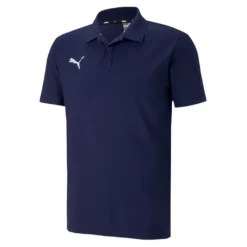 PUMA Herren TeamGOAL 23 Casuals Polo Hemd T-Shirt 656579 Dunkelblau