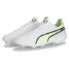 PUMA King Ultimate FG/AG Pursuit - Weiß/Schwarz/Fast Yellow/Electric Peppermint -HEXA KLEIDUNG SHOP fdad8e6303c5